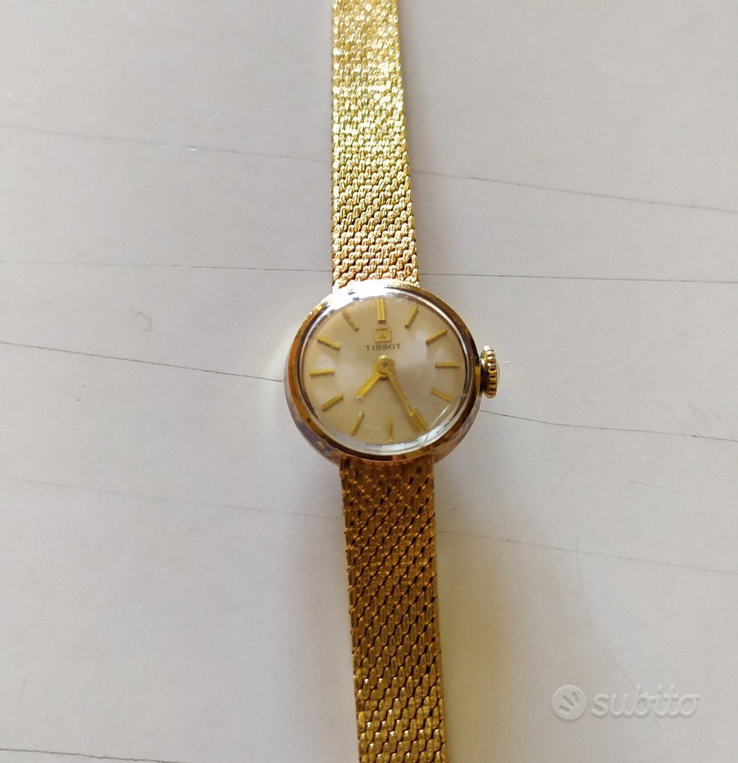 Orologio tissot oro on sale anni 60 prezzo