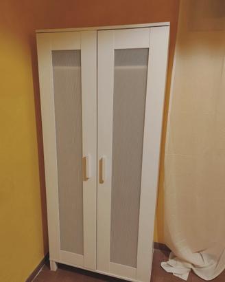Armadio Ikea bianco a due ante