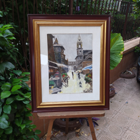 Quadro panorama cittadino