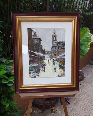 Quadro panorama cittadino