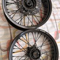 Cerchi motard Excel da 17 neri KTM/Beta