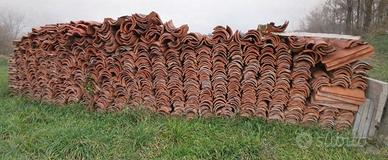 Tegole in terracotta (coppi)