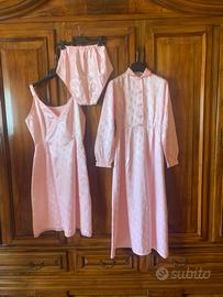 Set  donna  vintage indumenti notte