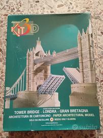 tower bridge architettatura in cartoncino 