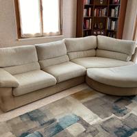 Divano letto con penisola