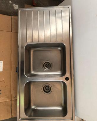 Lavello Ikea due vasche sgocciolatoio sx