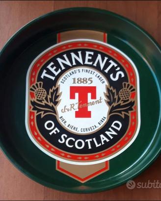 Come Nuovo Vassoio Vintage: Tennent's o Coca Cola