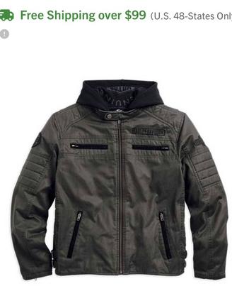 Jacket harley davidson 3 in 1