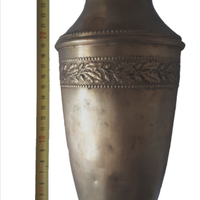 vaso antico in rame di art deco anni 40 usato 1940