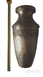 vaso antico in rame di art deco anni 40 usato 1940