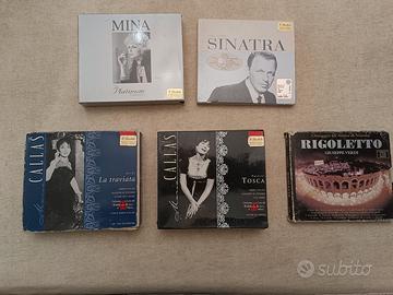 CD " i grandi del tempo "Mina, Tosca, Sinatra, Ver