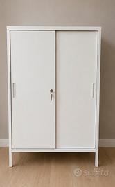 Mobile Ikea Trotten bianco con chiave