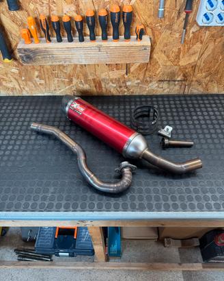 Scarico Completo Xracing Fantic 125 4T