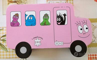 Puzzle la macchina di barbapapa