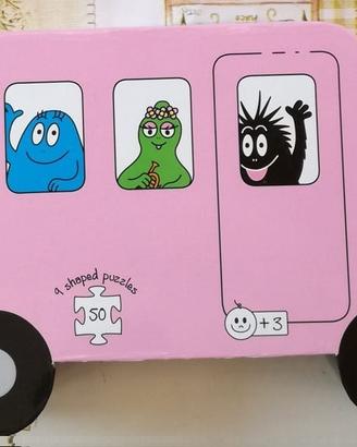 Puzzle la macchina di barbapapa