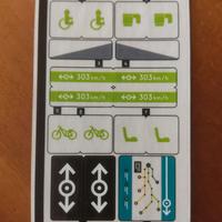 LEGO 60337 ADESIVI / STICKERS NUOVI