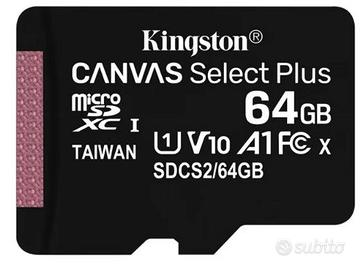 Memory card 64 GB Kingston