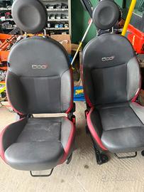 Tapezzeria , sedili Fiat 500 sport