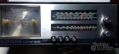 Radio telefunken caprice clock an 1969 transistor