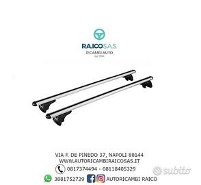 Barre portatutto tiguan tutti i modelli con rail