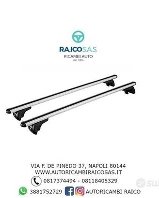 Barre portatutto tiguan tutti i modelli con rail