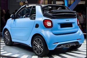 Kit completo spoiler scarico centrale Smart 453