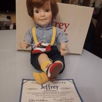 Jeffrey bambolotto porcellana Danbury Mint