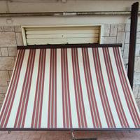 TENDA PER ESTERNO DA SOLE A MOLLA. FUORIGROTTA.