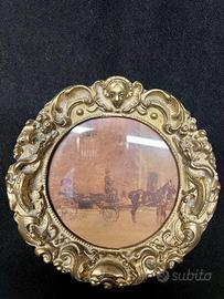 Porta foto in bronzo fine ‘800