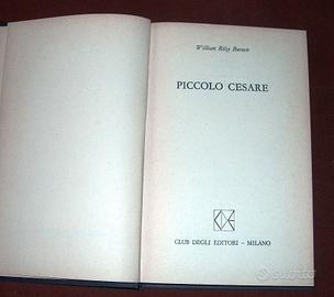 Piccolo Cesare - William R. Burnett -1972