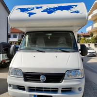Camper mansardato Adrial coral 670 sk