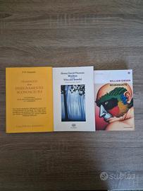 Lotto 3 libri – Walden, Neuromante, Ouspensky
