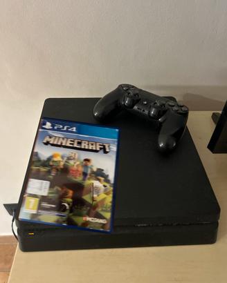 Play station 4 slim con minecraft