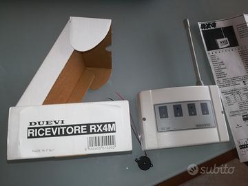 Rivevitore 4 canali x Allarme Duevi rx4m