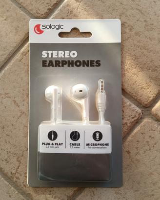 cuffie auricolari stereo in-ear Siologic microfono