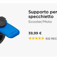 Quadlock moto/scooter Iphone