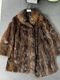 Pelliccia vintage di castoro