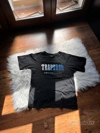 Trapstar t-shirt nera taglia M usata poco
