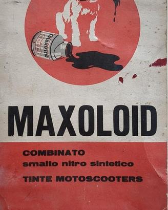 Campionario tinte MOTO GUZZI anni 50 60 Max meyer
