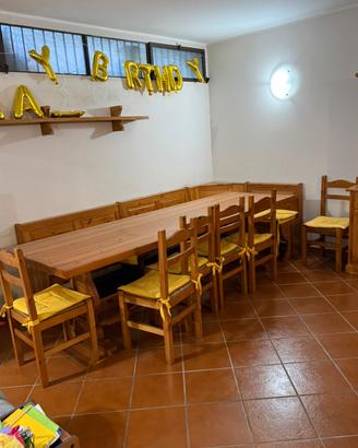 Tavolo legno massello