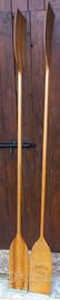 coppia pagaie doppie  Azzali in legno