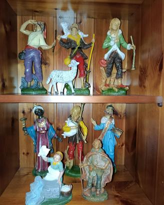 Statue presepe + Natività 