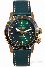 Glycine Airman 44 GMT Green/Bronze GL0550 – Nuovo