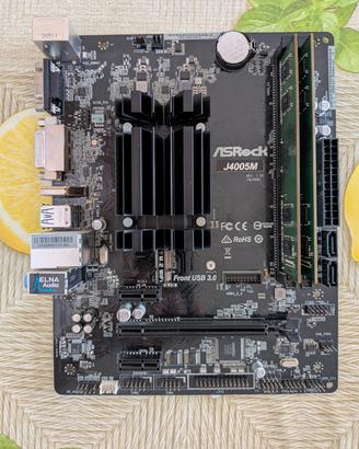 ASRock J4005M NAS Celeron J4005 8GB DDR4