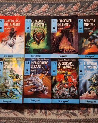 Librigame Lupo Solitario da 9 a 17