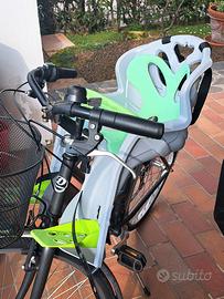 Seggiolino anteriore per bicicletta