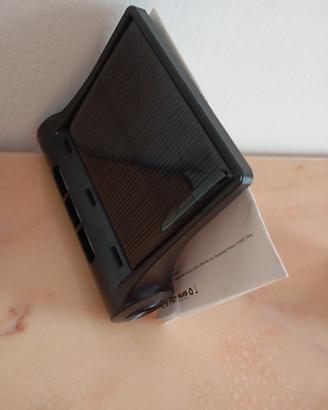 monitoraggio gomme pneumatici e carica solare 