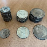 Lotto monete dollari americani 1968-1973