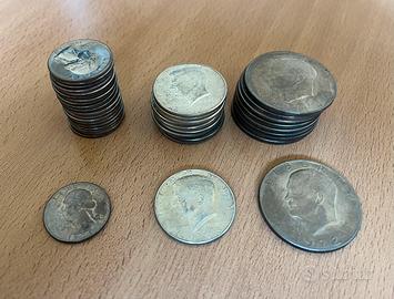 Lotto monete dollari americani 1968-1973