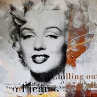 POSTER VINTAGE “MARILYN MONROE DI GERY LUGER”